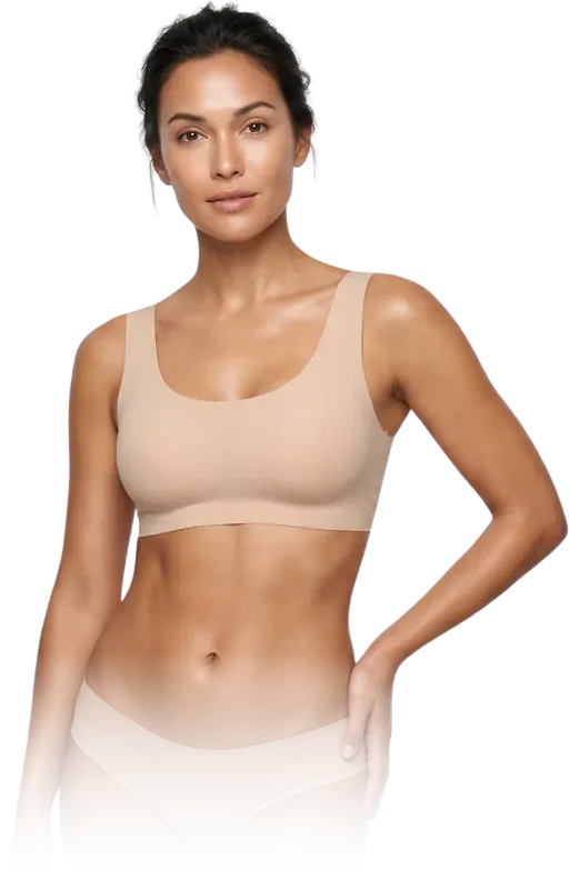 Zona abdominal, ilustración de referencia del área que trata la abdominoplastía